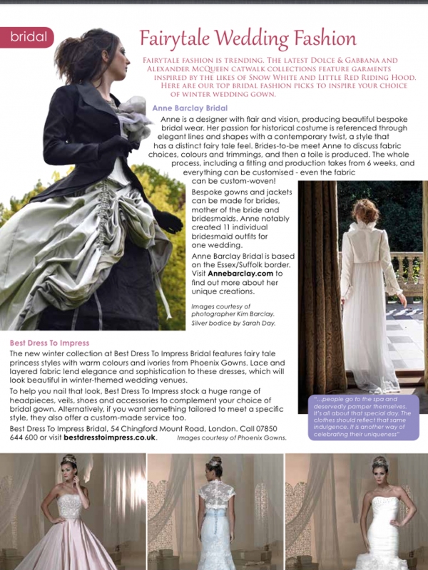 'Absolute' Bridal Magazine article